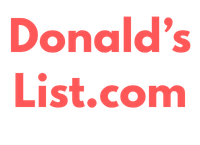 Donald’s List.com